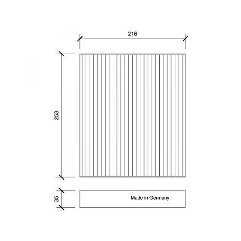 INNENRAUMFILTER  PORSCHE  