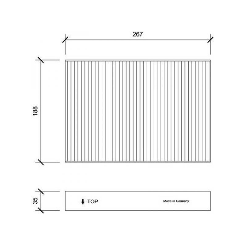 INNENRAUMFILTER  PEUGEOT  