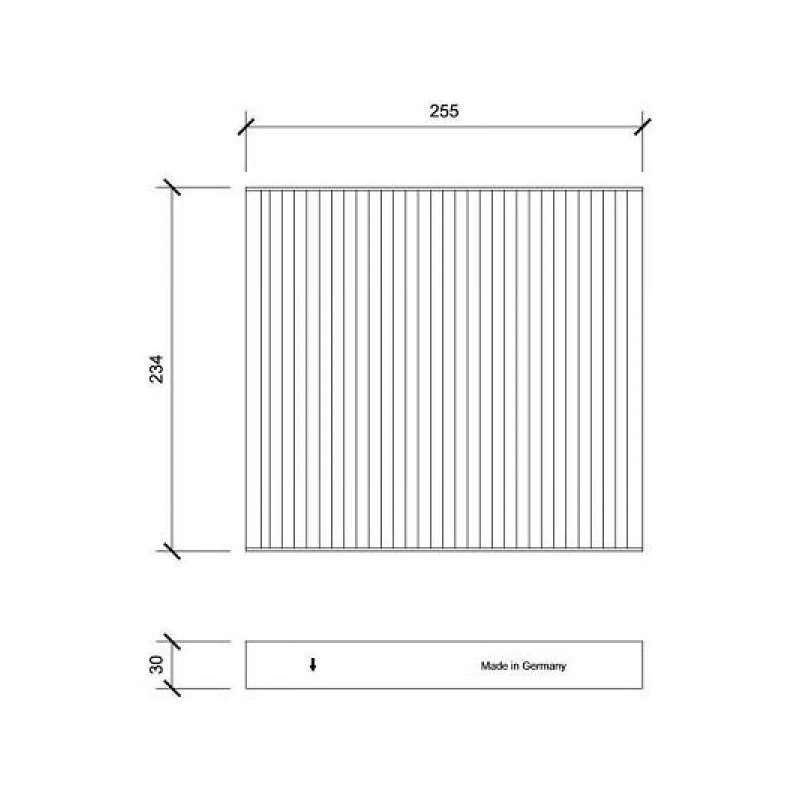 INNENRAUMFILTER  AUDI/VW  