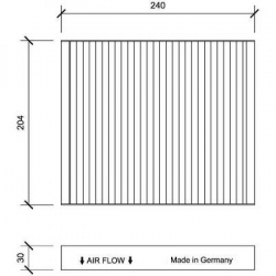 INNENRAUMFILTER  OPEL     