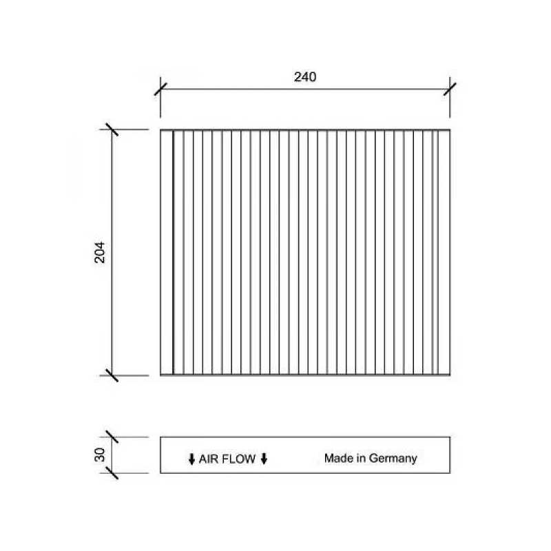 INNENRAUMFILTER  OPEL     
