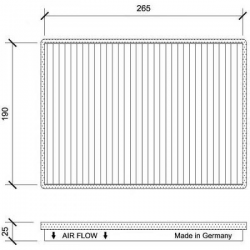 INNENRAUMFILTER  CHEVROLET