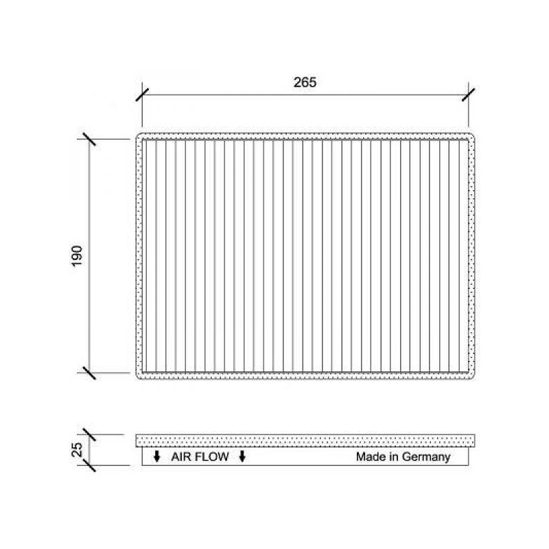 INNENRAUMFILTER  CHEVROLET