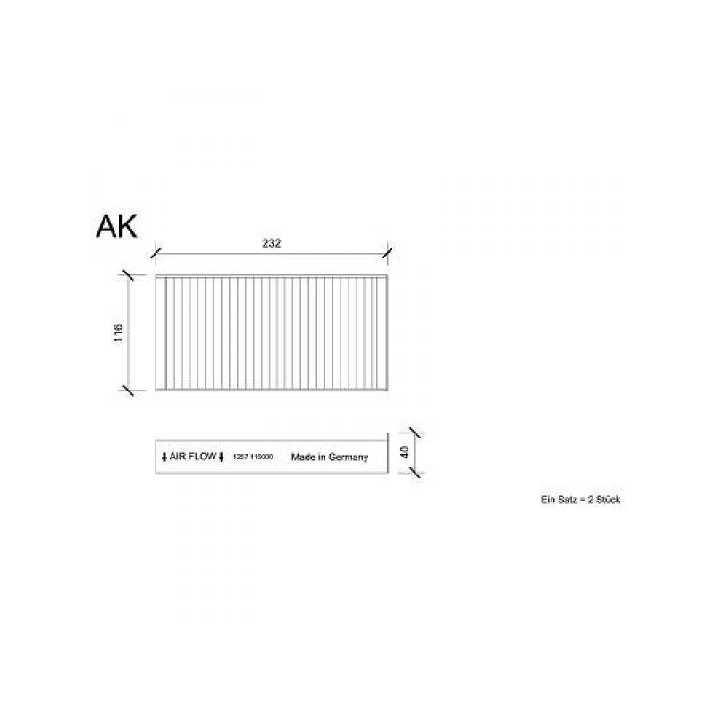 INNENRAUMFILTER  BMW      