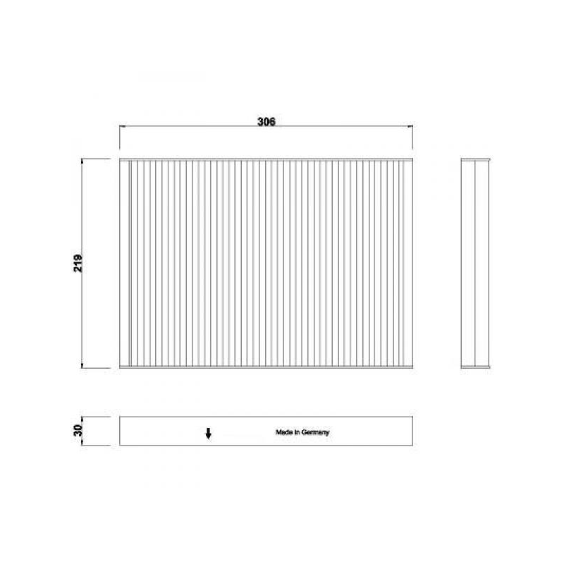 INNENRAUMFILTER  AUDI     
