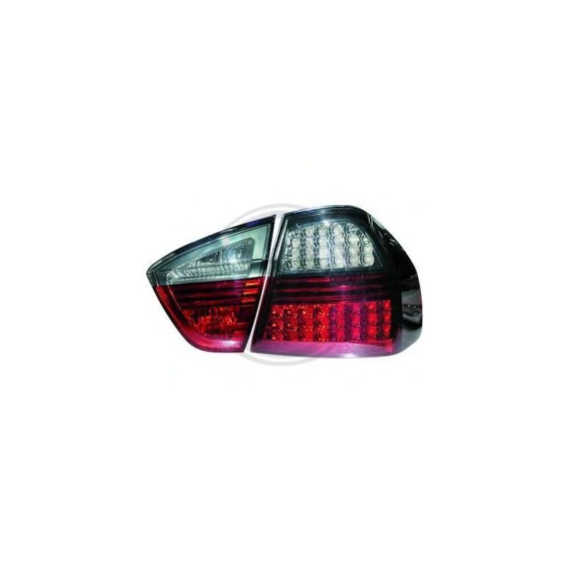 feux arrières design, LED, rouge-noir         E90,  