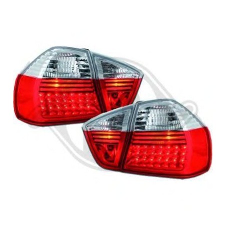  feux arrières design, rouge/blanc, LED            E90, Berline 