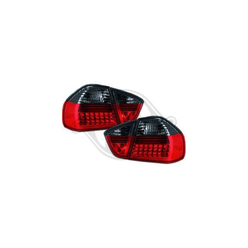  feux arrières design, rouge/noir, LED            E90, Berline 