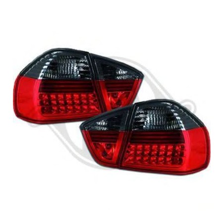  feux arrières design, rouge/noir, LED            E90, Berline 