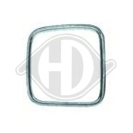 cadre chromé D BMW E34, cadre chromé D BMW E34,