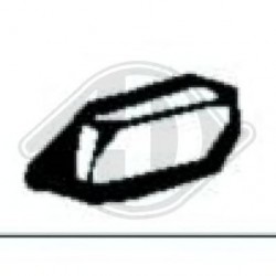  cache phare anti-br. G BMW E34, 