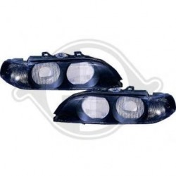 boitier phare G, avec clign. fumé      E39,