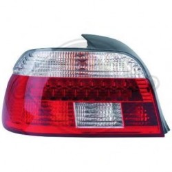feux arrières design, rouge/blanc, LED            E39,