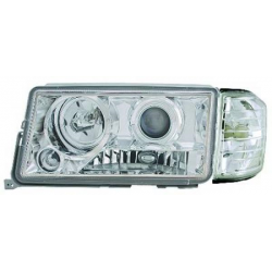 phares design, chrome, règl. électr., avec clign.,      W201