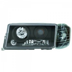 phares design, noir, règl. électr., avec clign.,      W201