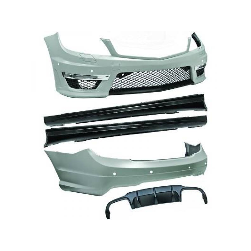pare-chocs avant/arr., kit       W204,