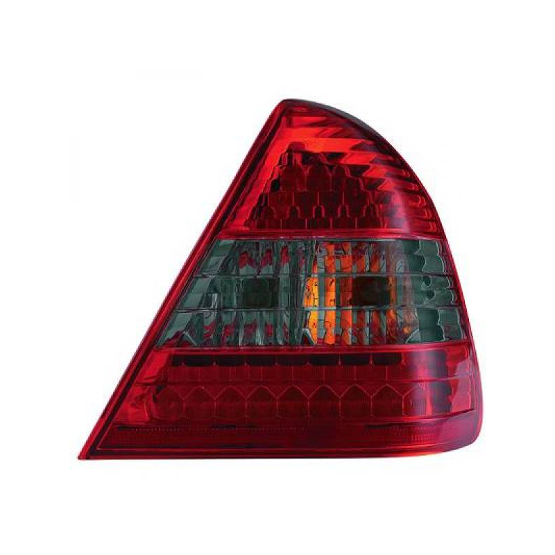 Feux arrière design rouge/noir, LED, Mercedes W202