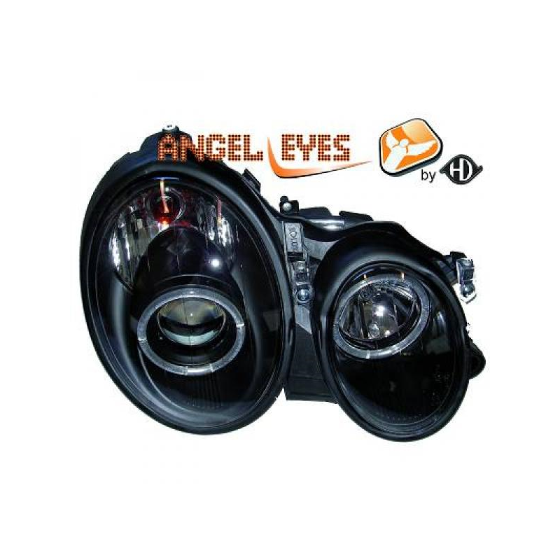 phares design Angel Eyes, set, noir, régl. man., anneaux     W208