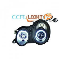 phares design, noir, set   CLK W208,