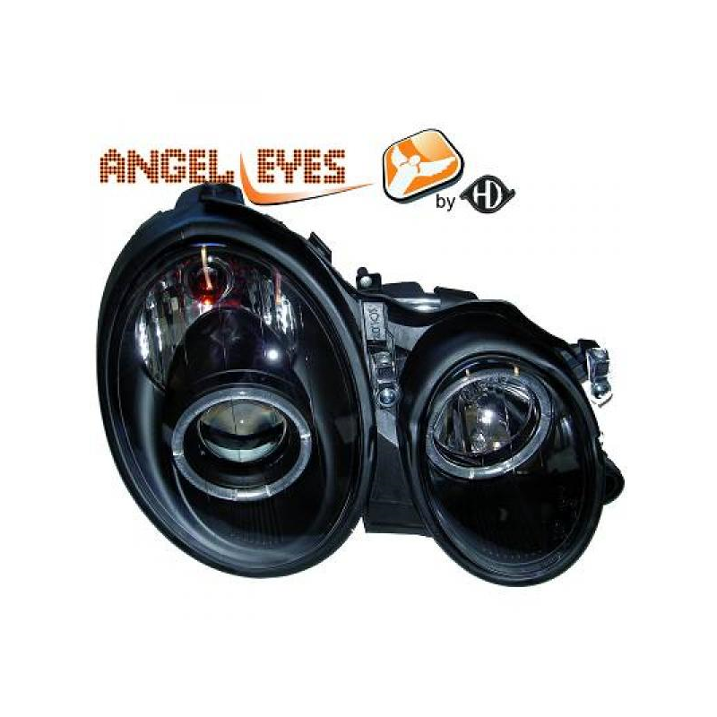 phares design, noir, pour régl. électr.,       W210