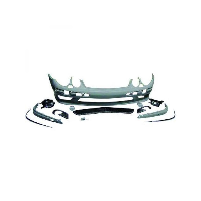 pare-chocs avant Sport,  à peindre, pour PDC, compl. avec access.     MERCEDES W211, 