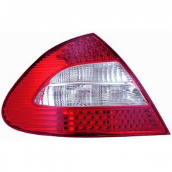 Feux arrière LED design rouge-blanc Mercedes W211