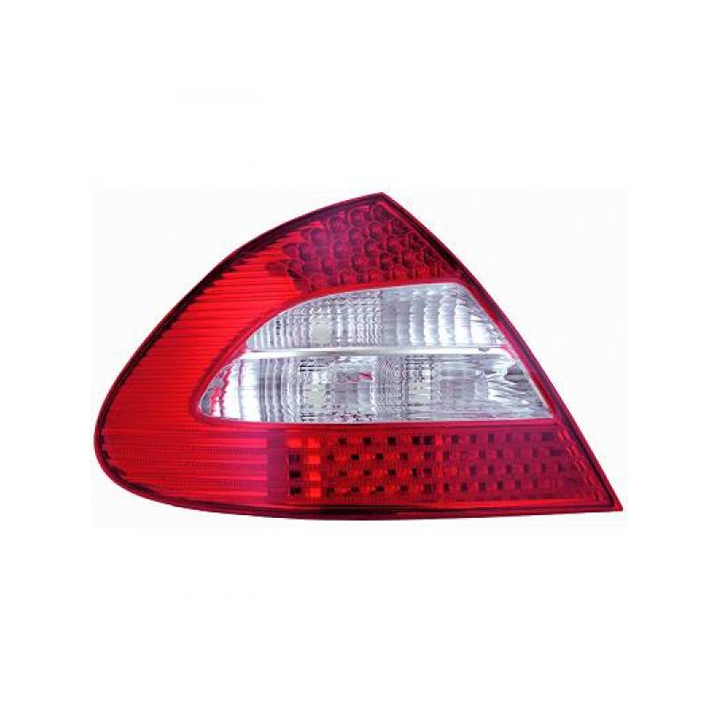 Feux arrière LED design rouge-blanc Mercedes W211