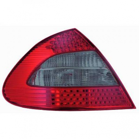 Feux arrière LED design rouge-noir Mercedes W211