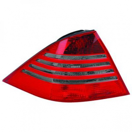 Feux arrière LED rouge/noir Mercedes W220