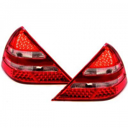 Feux arrière LED Design rouge-blanc Mercedes R170