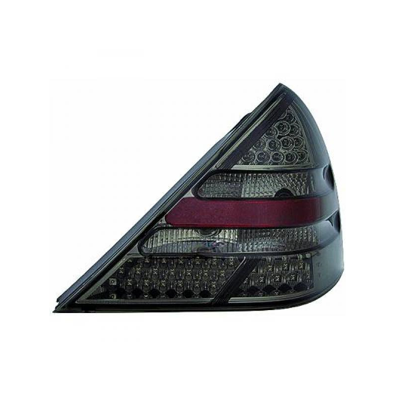 Feux arrière LED design noir, Mercedes R170