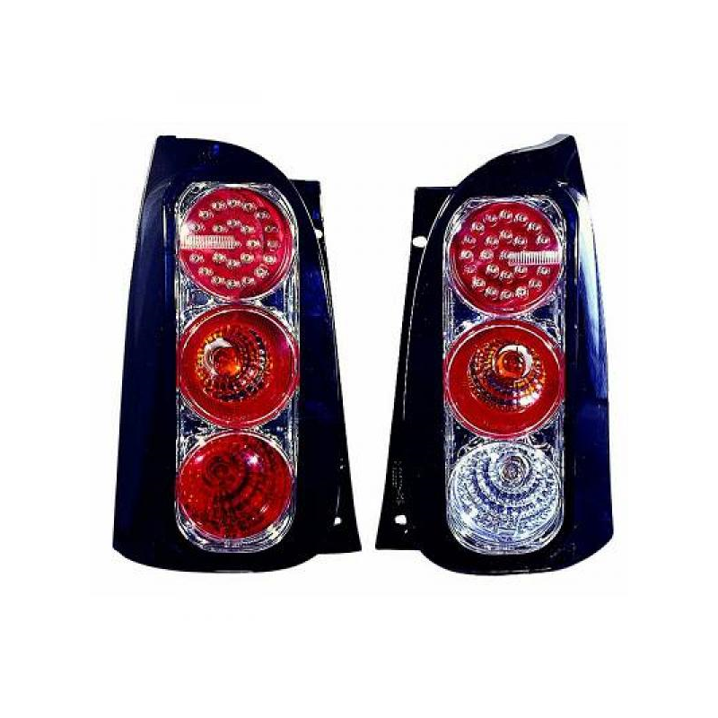 Feux arrière design noir LED pour SMART