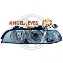  phares design, chrome, anneaux, H7/H7       E39, 