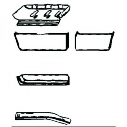 EINSTIEGSBLECH LI.  DB207,
