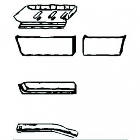 EINSTIEGSBLECH LI. DB207, EINSTIEGSBLECH LI. DB207,