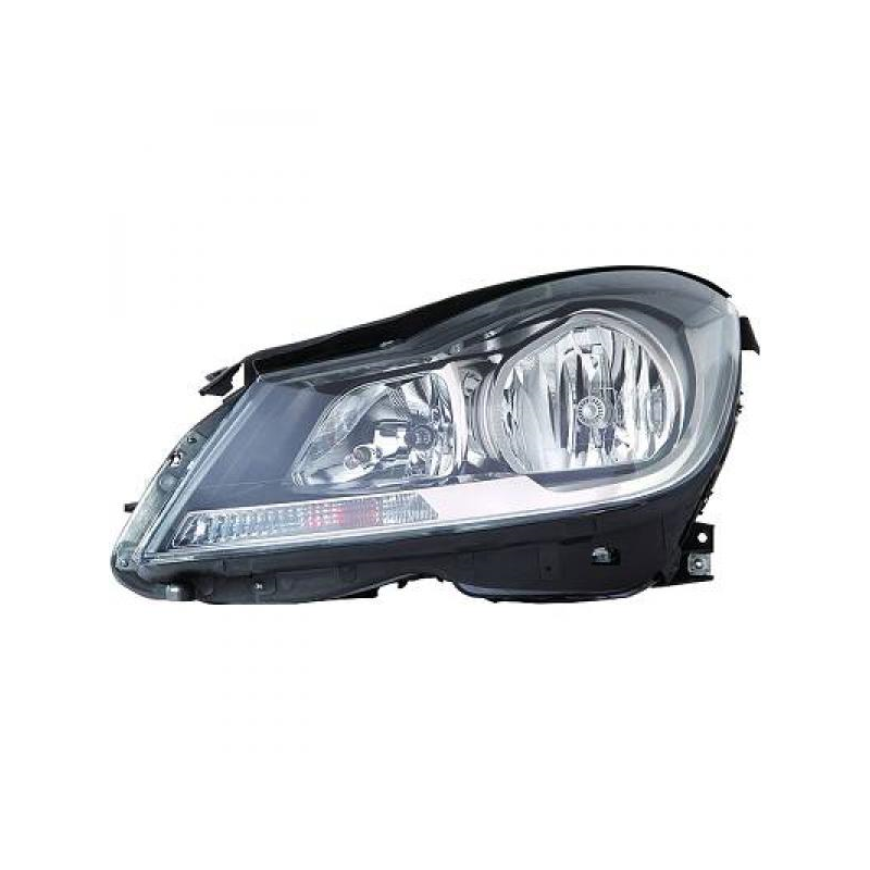 Phare Mercedes W204 avant gauche