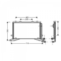 KONDENSATOR       DB W210,