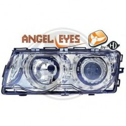  phares design, chrome, correct. phare, DE + anneaux        E38, 