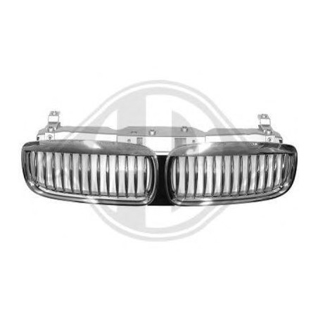 calandre design, set, compl. chrome E65/66, calandre design, set, compl. chrome E65/66,