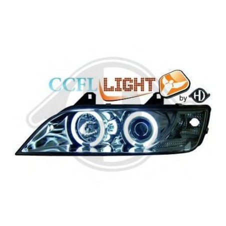 phares design angel eyes, CCFL Cool Lights, chrome, H1/H1 BMW Z3, phares design angel eyes, CCFL Cool Lights, chrome, H1/H1 BMW Z3,