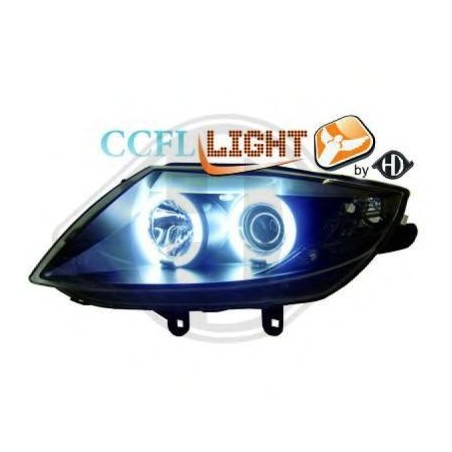 phares design angel eyes, CCFL Cool Lights, noir, H1+H7, avec correct. BMW Z4, phares design angel eyes, CCFL Cool Lights, noir, H1+H7, avec correct. BMW Z4,