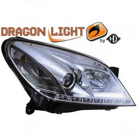 Set de lumières à LED Opel Astra H avant gauche Set de lumières à LED Opel Astra H avant gauche