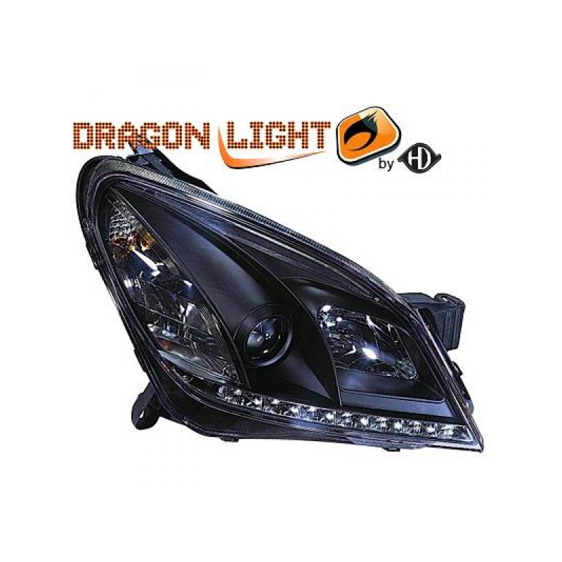 Ensemble de lumières à LED Opel Astra H avant gauche