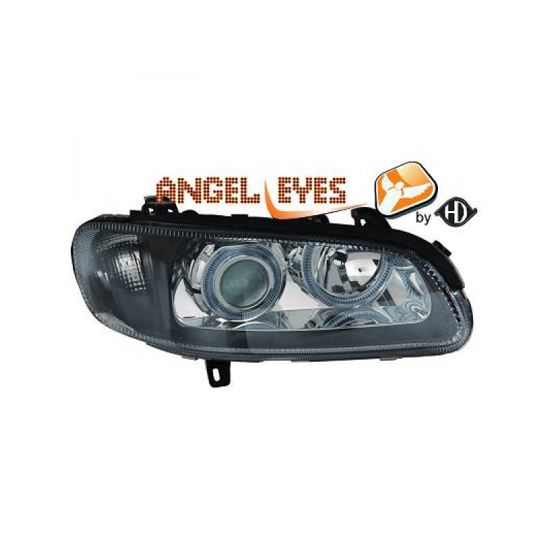 phares design, noir, H7/H1, anneaux          OMEGA B,