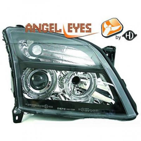 phares design, noir, H7+H7, pour régl. éléctr., anneaux VECTRA C phares design, noir, H7+H7, pour régl. éléctr., anneaux VECTRA C