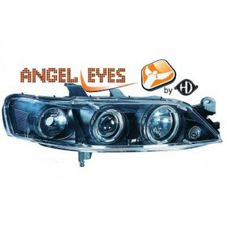 phares design, noir, règl. électr., anneaux VECTRA, phares design, noir, règl. électr., anneaux VECTRA,