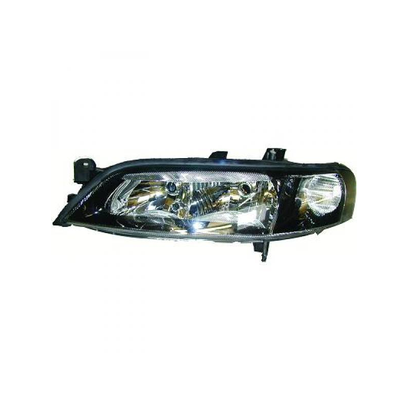 phare design D, noir, H7/H7     VECTRA,