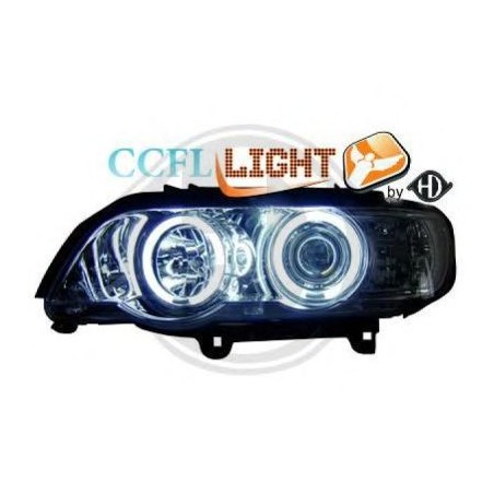 phares design angel eyes, CCFL Cool Lights, chrome, H1/H1 BMW X5, phares design angel eyes, CCFL Cool Lights, chrome, H1/H1 BMW X5,