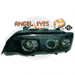  phares design, noir, régl. électr., anneaux        X5, 