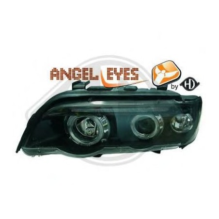 phares design, noir, régl. électr., anneaux X5, phares design, noir, régl. électr., anneaux X5,